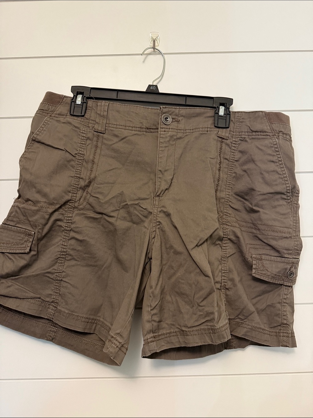 Style & Co. Women's Cargo Shorts in Brown